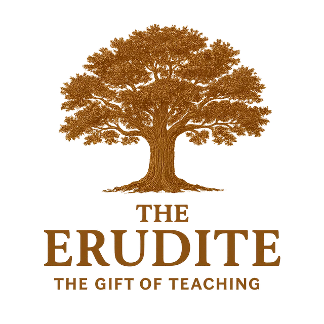 The Erudite: The Ancient Oak Tree logo